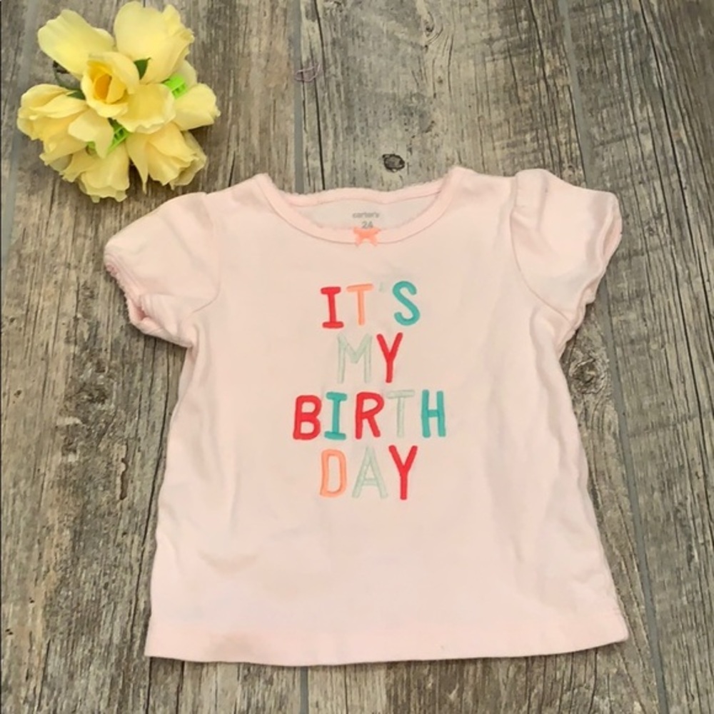 It’s my birthday shirt